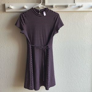 Girls Mock Neck Dress